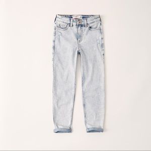 Abercrombie Girl’s High Rise Mini-Mom jeans